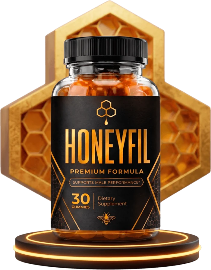 Honeyfil men's daily vitality gummies bottle
